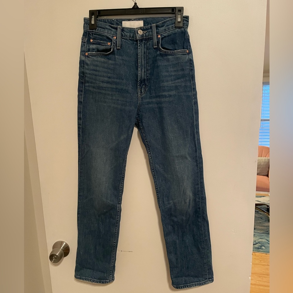 Mother sz 25 High Waisted Rider Ankle Jeans